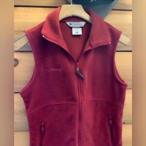 Columbia Women’s Fleece Vest - EUC - Small ❤️